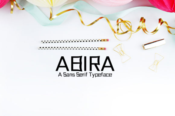 Abira: The Trendy Display Font for Bold Campaigns