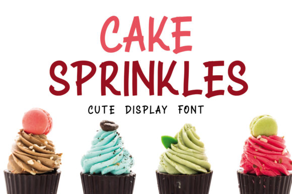 Cake Sprinkles: A Chic Display Font for Small Business