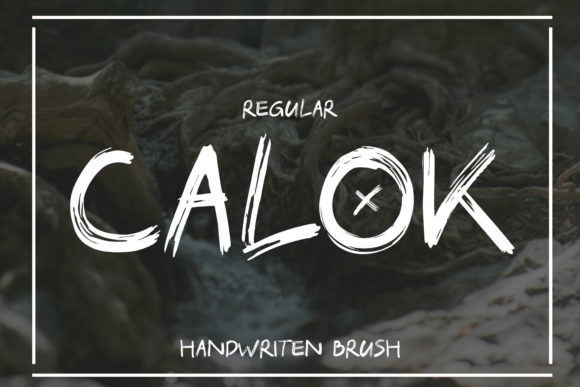 Calok: A Modern Display Font for Web Design