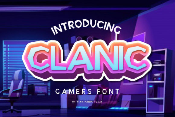 Clanic: The Playful Display Font for Bold Campaigns