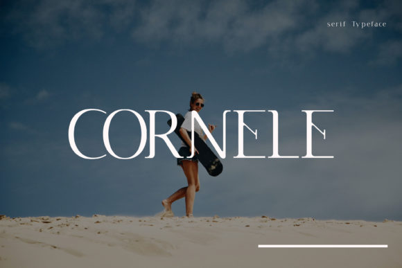 Cornele: A Chic Display Font for Modern Web Design