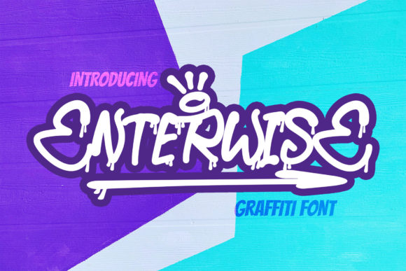 Enterwisse: A Street Art Display Font for Bold Campaigns