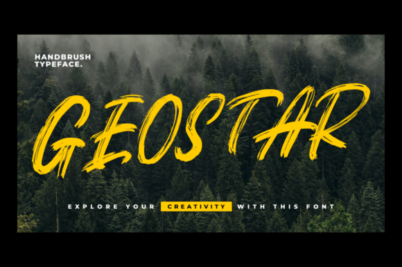 Geostar: The Urban Display Font for Bold Branding