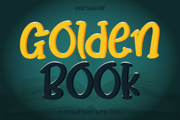 Golden Book: A Chic Display Font for Business Branding