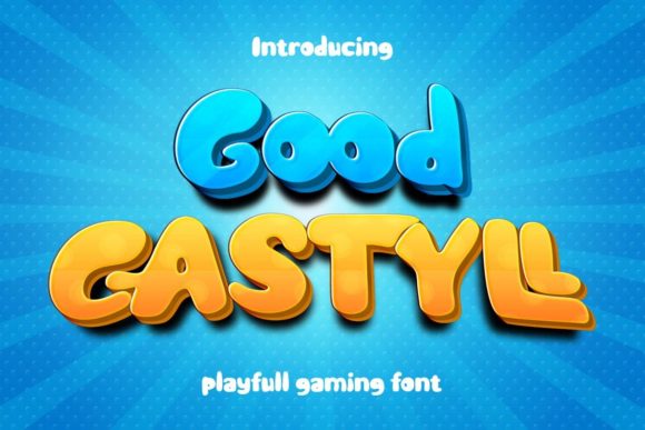 Good Castyll: A Playful Display Font for Makers