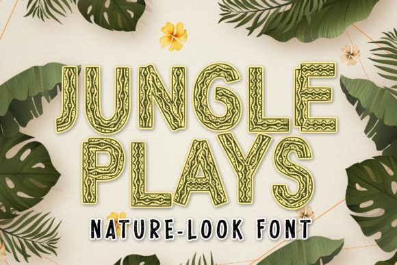 Jungle Play: A Bold Display Font for Modern Web Design