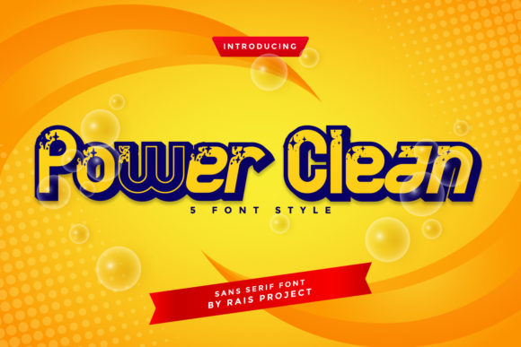 Power Clean: A Modern Display Font for Bold Branding