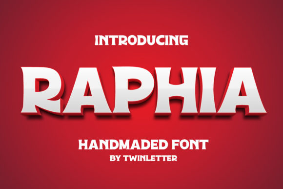 Raphia: A Bold Display Font for Editorial Design