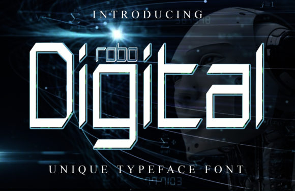 Robo Digital: A Bold Display Font for Campaigns