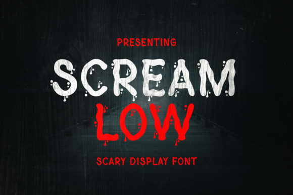 Screamlow: A Spooky Display Font for Web Design