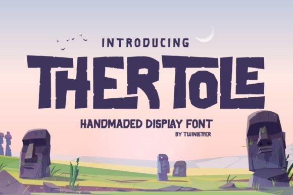 Thertole: A Bold Display Font for Memorable Branding