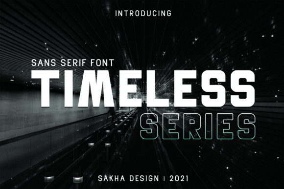 Timeless Series: A Bold Display Font for Modern Web Design