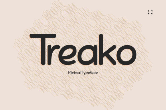 Treako: A Modern Display Font for Bold Branding