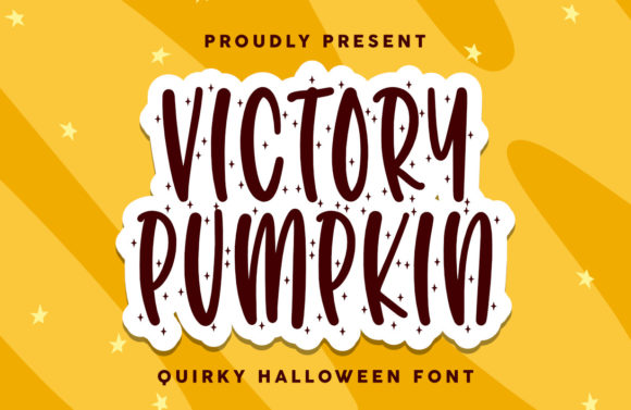 Victory Pumpkin: A Casual Display Font for Modern Web Design
