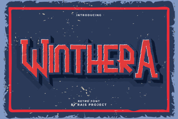 Winthera: A Bold Display Font for Modern Branding